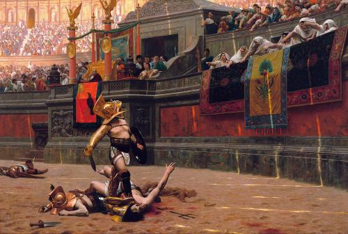 Jean-Leon Gerome - Pollice Verso (1872)