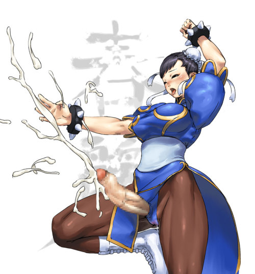 Chun-Li futanari!