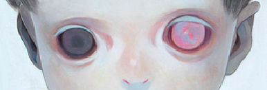 bunnysob:  Hikari Shimoda/下田ひかり- Child Painting details (eyes)  