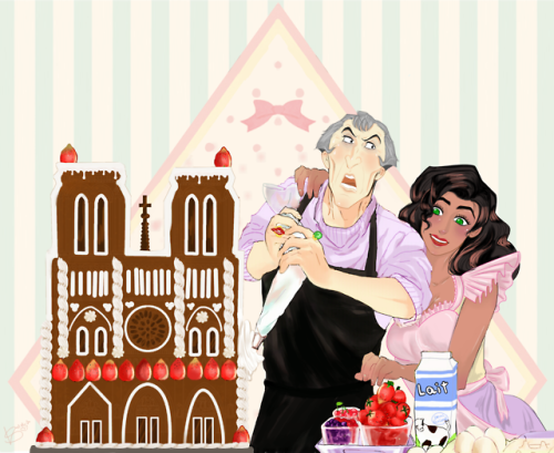 moe-frollokins - For @frollothings , Frollo baking...