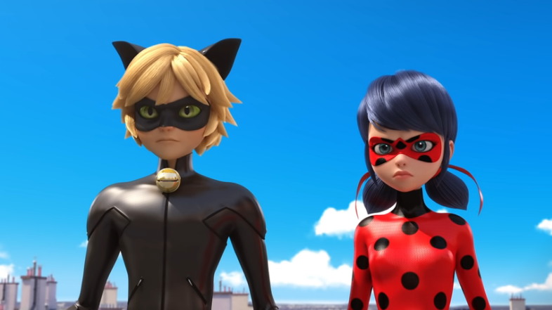 Cat Noir! He came on the screen and I dumped flour on the floor,lol He's so  adorable! I was baking! : r/miraculousladybug