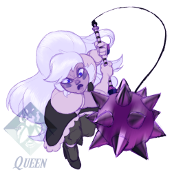 reddiamondvespa:  Quick Chibi comm for @redjoker351 of their Lace Amethyst. 