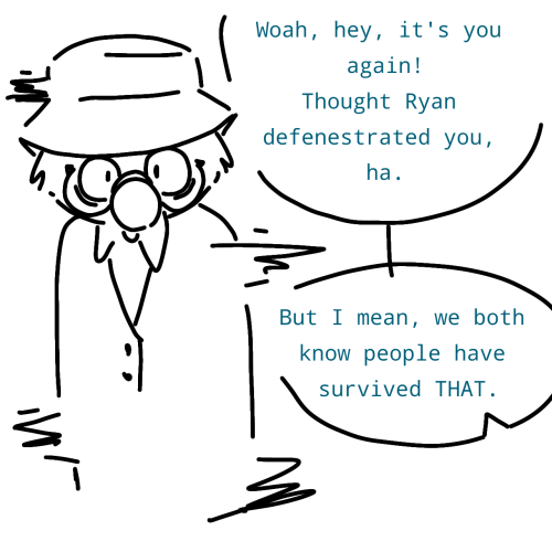 Since You Said Youd Draw Whatever, Can We Get A Simple Little Drawing Of The Substitute Meeting The Professor?