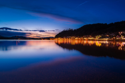 Hopfen Am See Blue Hour by Tom Roeleveld