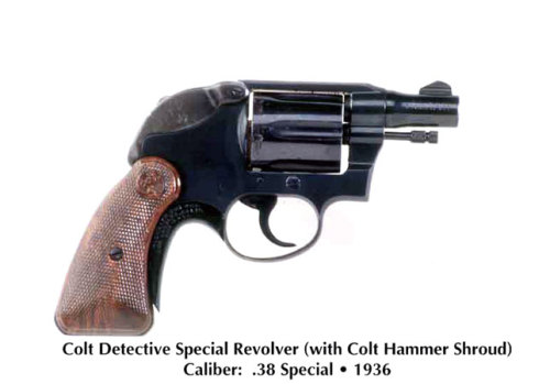 The Colt Detective FBI Special,While the .38 Colt Detective was a favorite of police departments, Fe