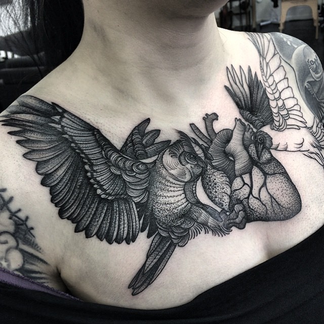 tattoo-findr:  Done by Kelly Violet in London.More tattoos here. 