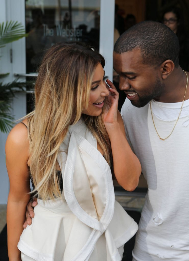 kimkardashianfashionstyle:  November 29, 2013 - Kim Kardashian &amp; Kanye West