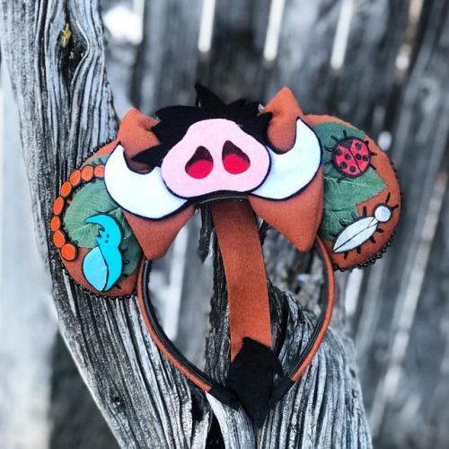 You got to put your behind in your past. Get these Mod Mouse original Pumbaa inspired mouse ears onl