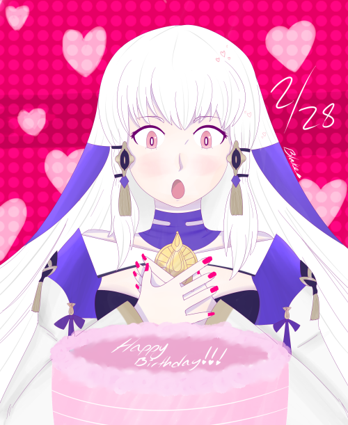 Its lysithea’s bday!! Shes probably my fave out of all the girls in the golden deer so i just had to