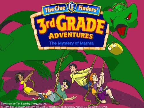 relive-the-90s:ClueFinders: 3rd Grade Adventures (1998)