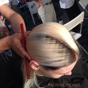fyhaircolors:  Xpresion Pixel Hair Colour - they say this is the new ombre, would