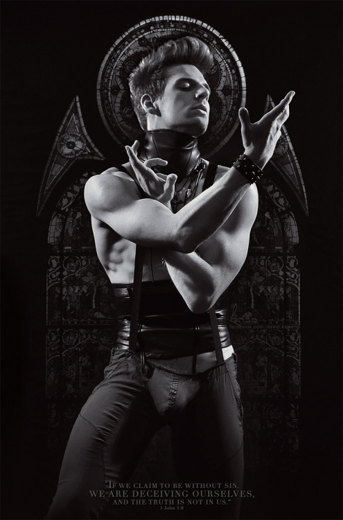gay-erotic-art:  artofdavidkawena:  ✝INRI✝ CREDITS - PHOTOGRAPHY - David Kawena facebook.com/david.kawena FASHION - Nick Stryker www.nickstryker.com STYLING AND ACCESSORIES - David Kawena/Nick Stryker  MAKE UP AND HAIR - David Kawena  LIGHTS - David