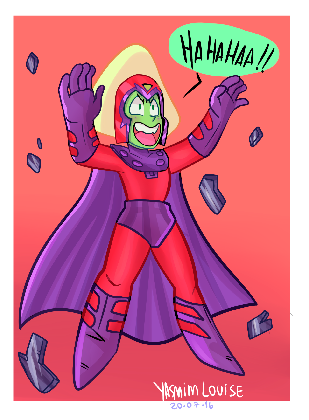 baixinha-su:  baixinha-su:  MAGNETO + PERIDOT = PERINETO ?!?????!!!!!!!!   I CAN’T