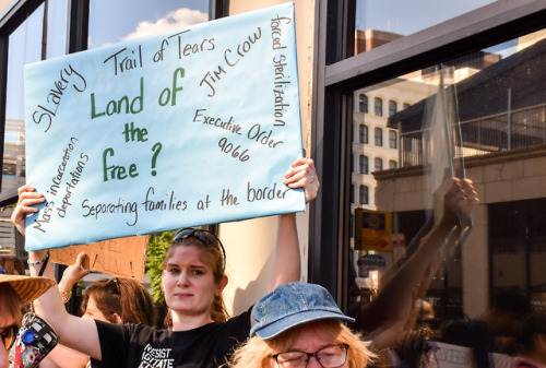 fuckyeahmarxismleninism: Philadelphia: Stop separating families! Protest at ICE office, June 14, 2018. Photos by Joe Piette 