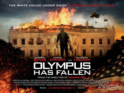ed-pool:New Posters and T.V. Spot For Olympus Has FallenFilmDistrict has released a pair of new post