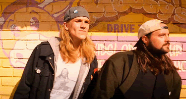 david-own-world:  Jay and Silent Bob - Classic - Jason Mewes and Kevin Smith