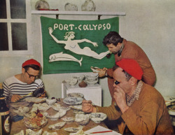 coffeestainedcashmere:Jacques Cousteau and