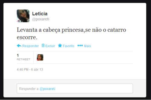 Foi por mim †
