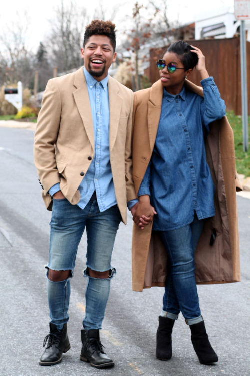 blackfashion:  Bryce Lennon & Tannis Spencer IG: @BryceLennon & @_itsmicole