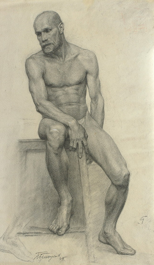 hairymouthfuls: Life-drawing from the Academy of Fine Arts, Russian Federated Socialist