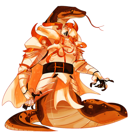charlioak: BIG OL’ REFERENCE FOR MY YUAN-TI, SUEMISFAHthis big chaotic good paladin boy is her