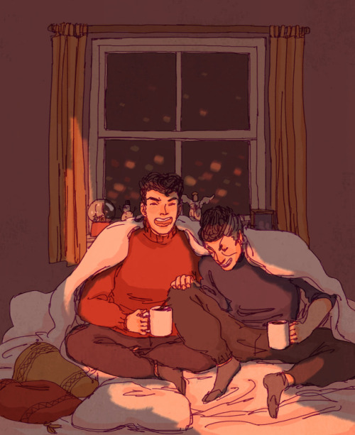 softmealbread: Merry Christmas @calamityskies!! Sorry I couldn’t finish this by Christmas