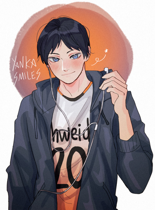 yankasmiles:thinking about how kageyama has been smiling a lot in recent chapters