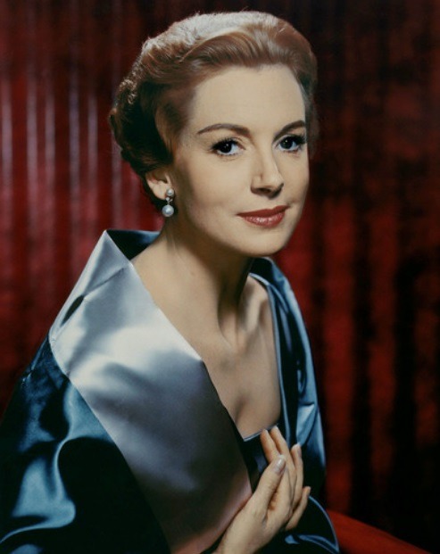 On September 30th 1921 Hollywood film star Deborah Kerr was born in Glasgow.
She spent the first three years of her life in 