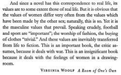 sarahreesbrennan:  heatherwpetty:  Virginia Woolf, 1882-1941 …in case anyone thought female author bias was a new thing.  Sadly, ‘lady feelings are dumb’ is still the attitude today, and is why romance novels are so looked down on! 