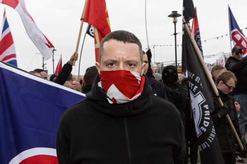 Yesterday I had the displeasure of photographing the neo-nazi ‘White Man March’ in Newcastle. The ri