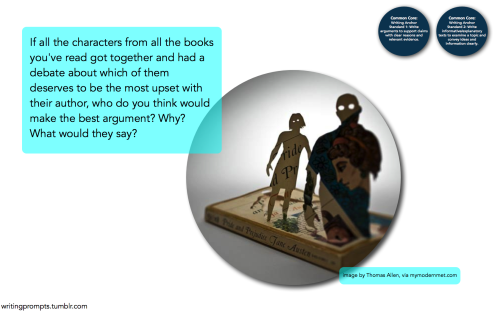 writingprompts:#821characters upset with author