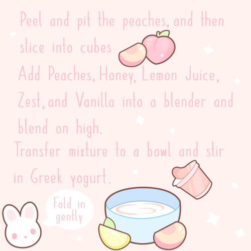 beerecklessart:Happy Eat A Peach Day! Some quick peach popsicles to get you through the rest of summ