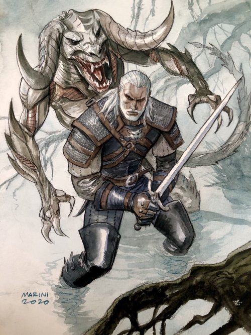 The Witcher by Enrico Marini