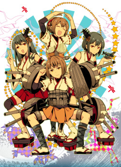 fuckyeahpixivranking:  「航・空・戦・艦！」/「滝太郎」