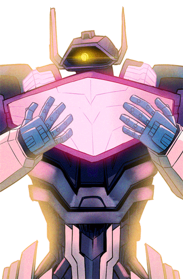 jenn-oddballpunk:  shokveyv:  sorry for the shet animation, was doing the other image too but sai crashed and im too lazy toredo all that animation i like imagining soundwave getting real handsy w/shockwave’s seams :^)   OwO