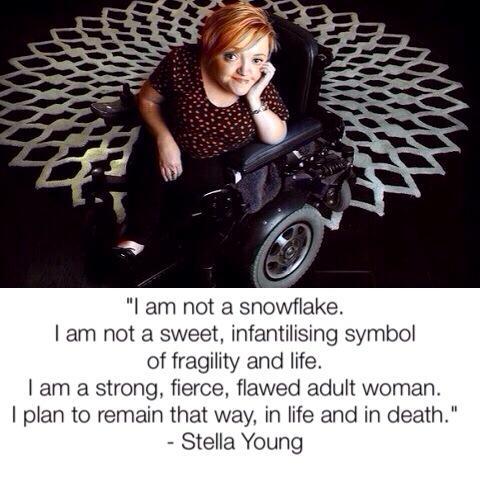 disabilityfashionproject:  Remembering Stella Young this International Women’s Day [Image desc