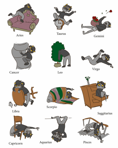 morganida:signs as karkat’s shitfits