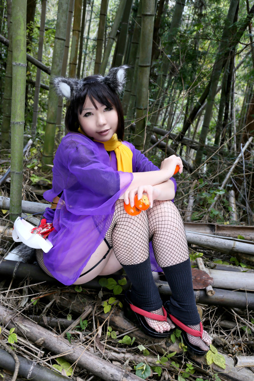 Cute Cosplay Girl Higurashi Rin (Kitsune-Chan) 1-30