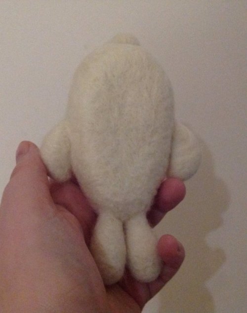 needle felted baby seal! adult photos