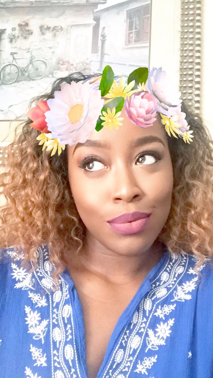 nigerianspice:  That time I was serving Coachella Princess looks…   🌺   