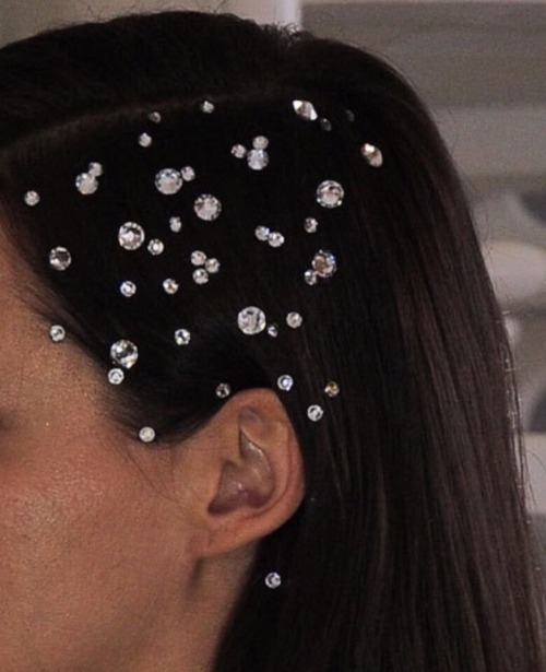 moongloss - Hair at Alexis Mabille Haute Couture Spring...