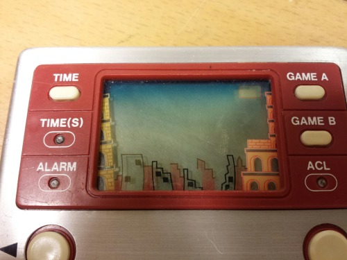 Gakken Towering Rescue LCD Card Game, 1980