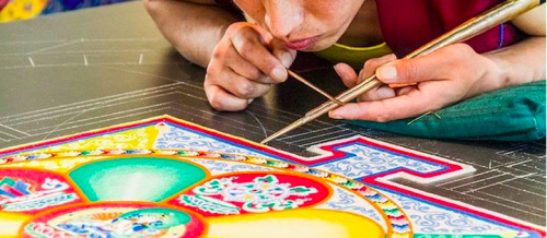 XXX wetheurban:   ART: Tibetan Monks Use Millions photo