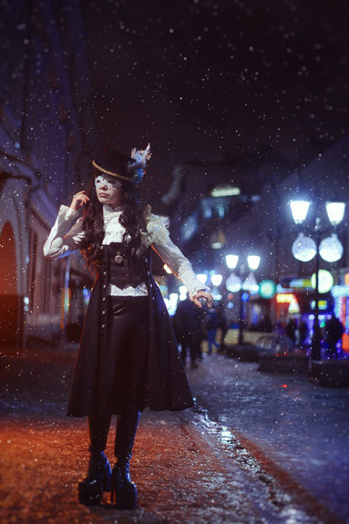 katou-noir:Photo from New Year lolita party in MoscowThanx our dear photographer JustMoolti for the 