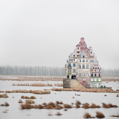 jedavu:    Architectural Collages That Double as Visual Poems by Matthias Jung   