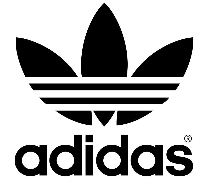 two adidas logos