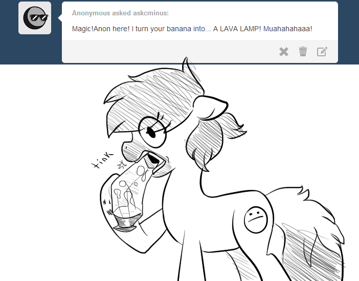 XD! Poor pony &lt;3