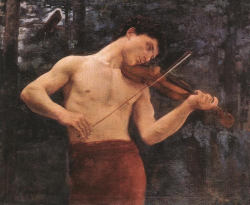 hellfucingshitfuck-deactivated2: Orpheus - Károly Ferenczy (1894)