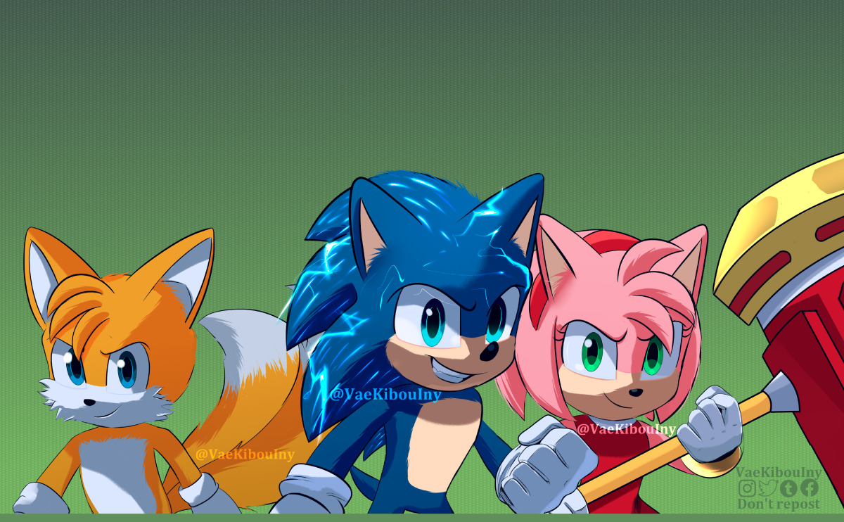 Sonic, Shadow, and Silver in Super Forms [art by Vaekiboulny] :  r/SonicTheHedgehog