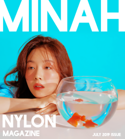 sazaeoni:  BANG MINAH FOR NYLON 2019 JULY ISSUE   